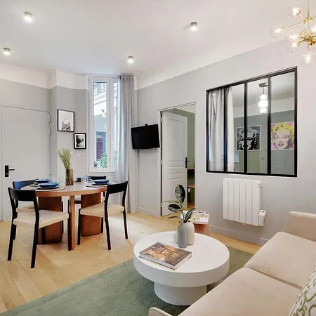 Appartement Bastille - Cosy Design 1br / 4p Parijs
