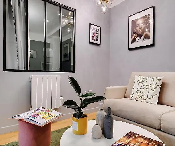 Bastille - Cosy Design 1br / 4p 파리