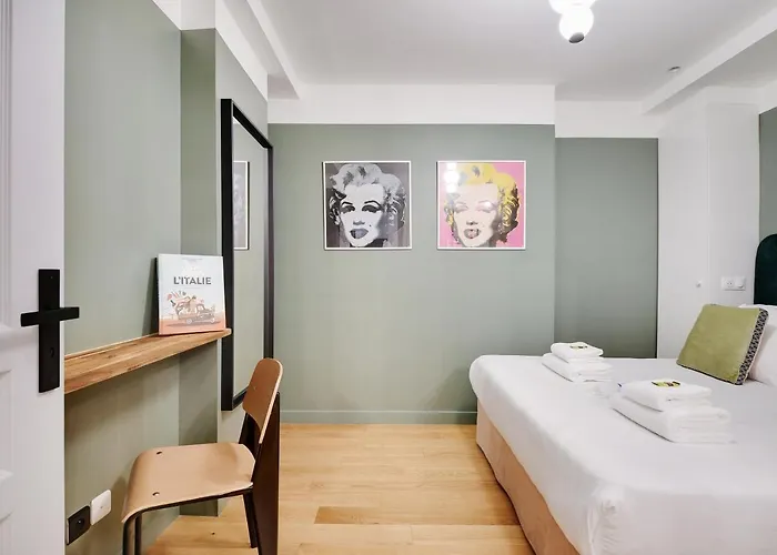 아파트 Bastille - Cosy Design 1br / 4p *